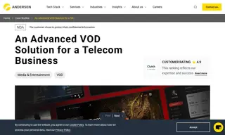 Preview of the B2b/b2c Telecom Business From the DACH Region Case Study
