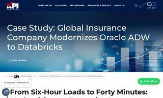 Preview of the Global Insurance Company Case Study