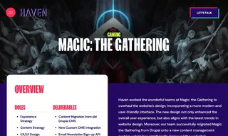 Preview of the Magic: The Gathering Case Study