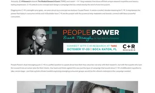 Preview of the C+R Research Case Study