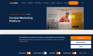Preview of the Cordial Marketing Platform Case Study