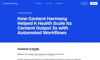 Preview of the K Health Case Study