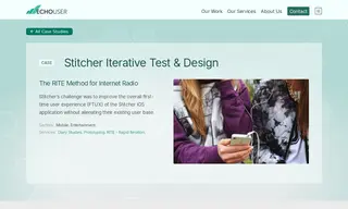 Preview of the Stitcher Case Study