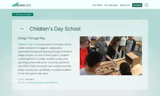 Preview of the Children's Day School Case Study