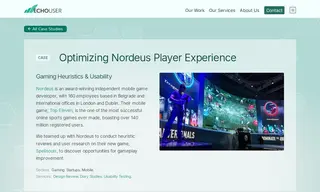 Preview of the Nordeus Case Study