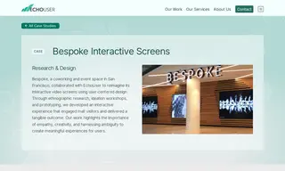 Preview of the Bespoke Case Study