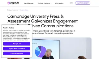 Preview of the Cambridge University Press Case Study