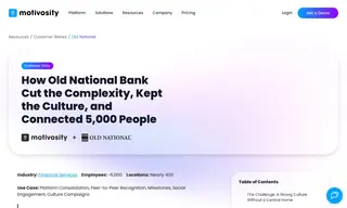 Preview of the Old National Bank Case Study
