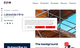Preview of the Lakeside Hire Case Study