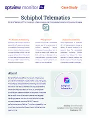 Preview of the Schiphol Telematics Case Study