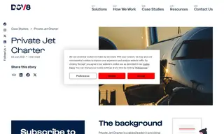 Preview of the Private Jet Charter Case Study