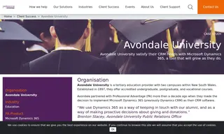 Preview of the Avondale University Case Study