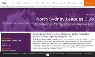 Preview of the North Sydney Leagues Club Case Study