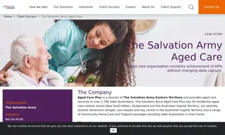Preview of the The Salvation Army Aged Care Plus Case Study