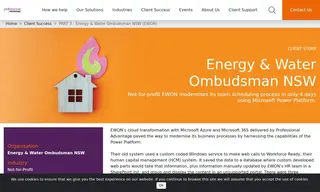 Preview of the Energy & Water Ombudsman NSW (ewon) Case Study