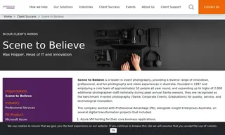 Preview of the Scene to Believe Case Study