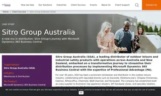 Preview of the Sitro Group Australia (sga) Case Study