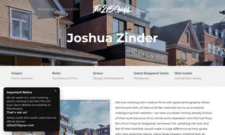 Preview of the Joshua Zinder Case Study