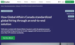 Preview of the Global Affairs Canada Case Study