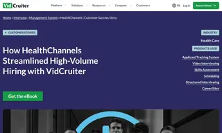 Preview of the HealthChannels Case Study
