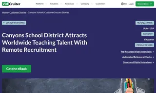 Preview of the Canyons School District Case Study