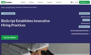 Preview of the BioScript Solutions Case Study