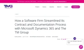 Preview of the Our Client Case Study