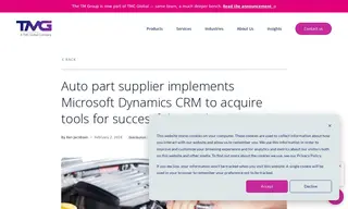 Preview of the Auto Parts Supplier Case Study