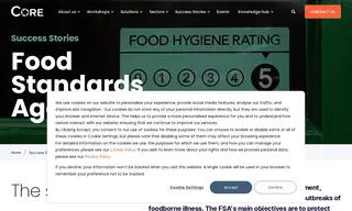 Preview of the Food Standards Agency Case Study