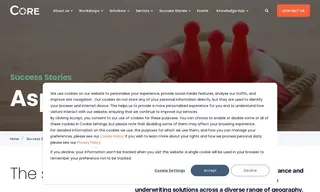 Preview of the Aspen Insurance Case Study