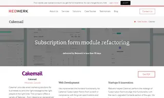 Preview of the Cakemail Case Study