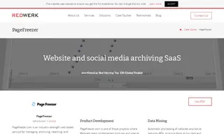 Preview of the PageFreezer Case Study
