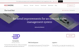 Preview of the The Good Part GmbH Case Study