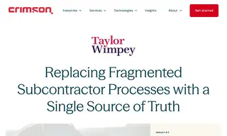 Preview of the Taylor Wimpey Case Study