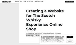 Preview of the The Scotch Whisky Experience Online Shop Case Study