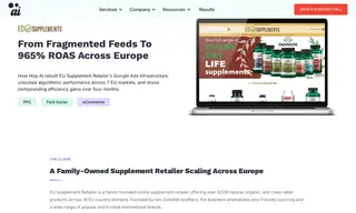 Preview of the EU Supplement Retailer Case Study