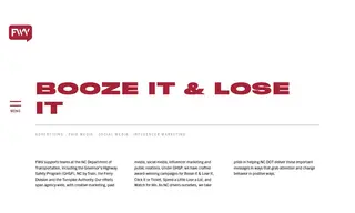 Preview of the North Carolina Department of Transportation (NCDOT) Case Study