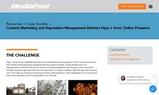 Preview of the Hays + Sons Case Study