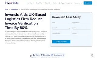 Preview of the UK-based Logistics Firm Case Study