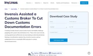 Preview of the Leading Canada-based Customs Broker Case Study