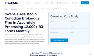 Preview of the Canadian Brokerage Firm Case Study