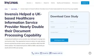 Preview of the UK-based Healthcare Information Service Provider Case Study