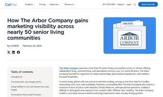 Preview of the The Arbor Company Case Study