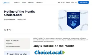 Preview of the ChoiceLocal Case Study