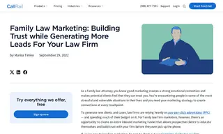 Preview of the Family Law Attorney Case Study