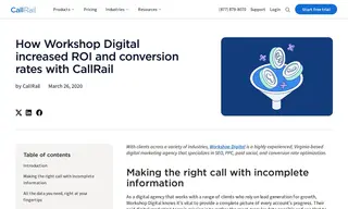 Preview of the Workshop Digital Case Study