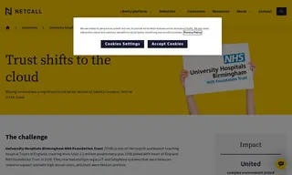 Preview of the University Hospitals Birmingham NHS Foundation Trust Case Study