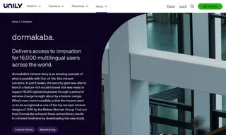 Preview of the dormakaba Case Study