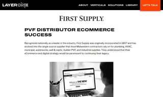 Preview of the First Supply Case Study