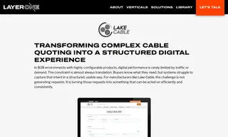 Preview of the Lake Cable Case Study